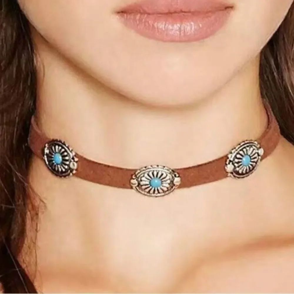 Boho Choker Necklace #1918